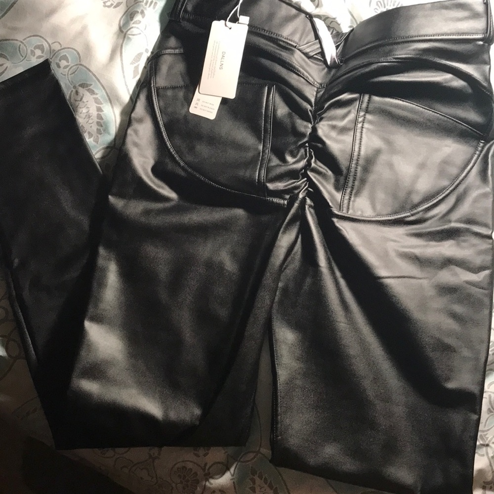 Pleather X leggings